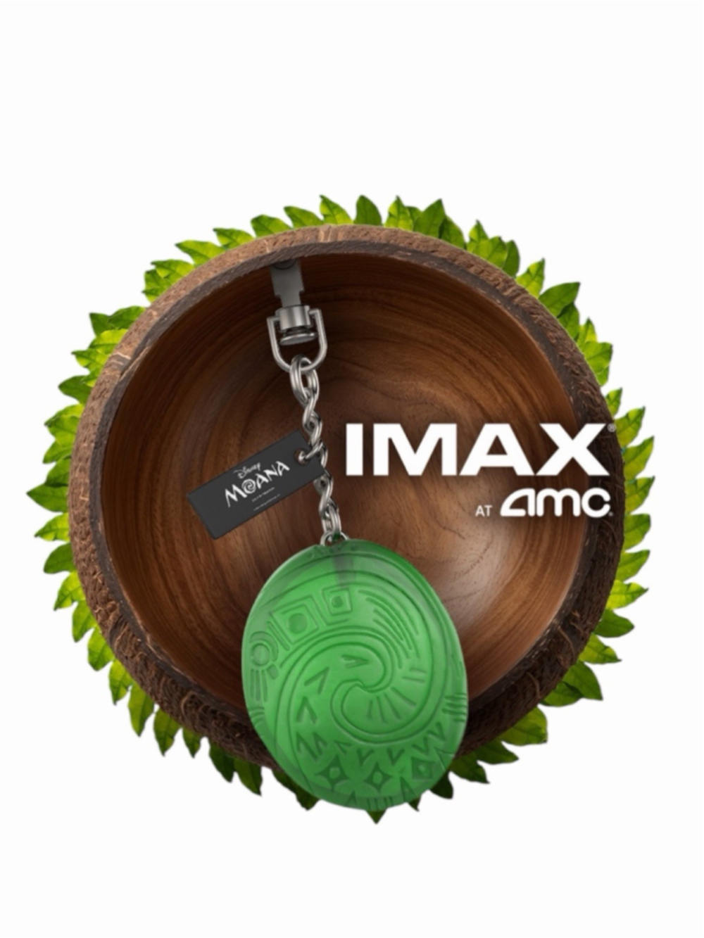 NEW Disney Live Action Moana IMAX Fan Event Heart Of Te Fiti Bag Charm Sealed